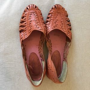 Vintage genuine pink huaraches